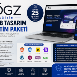 **WEB TASARIM** EĞİTİM PAKETİ